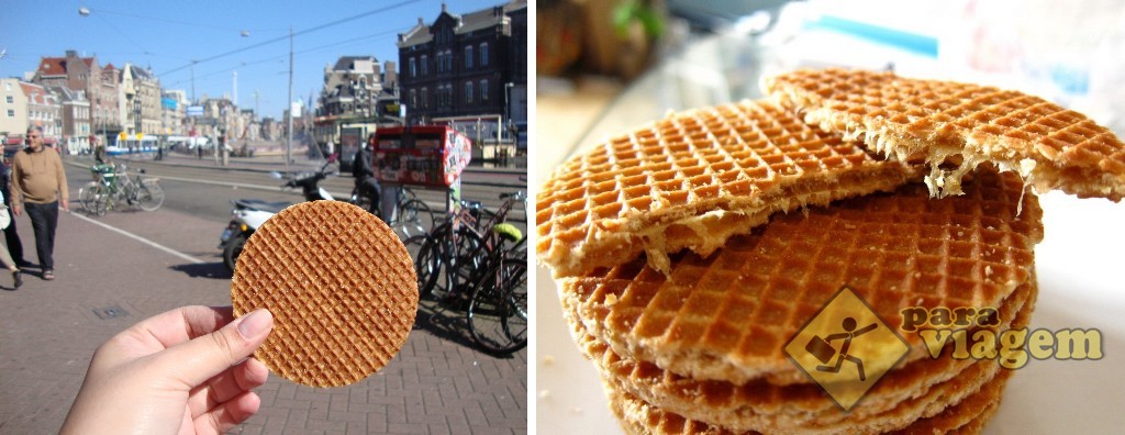 O delicioso Stroopwafel