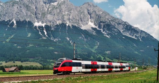 Trem na Áustria