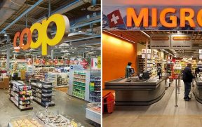O Coop e o Migros são as 2 principais redes de supermercados da Suíça