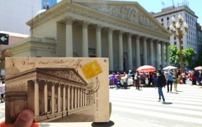 Cartão Postal de 1908 da Catedral Metropolitana