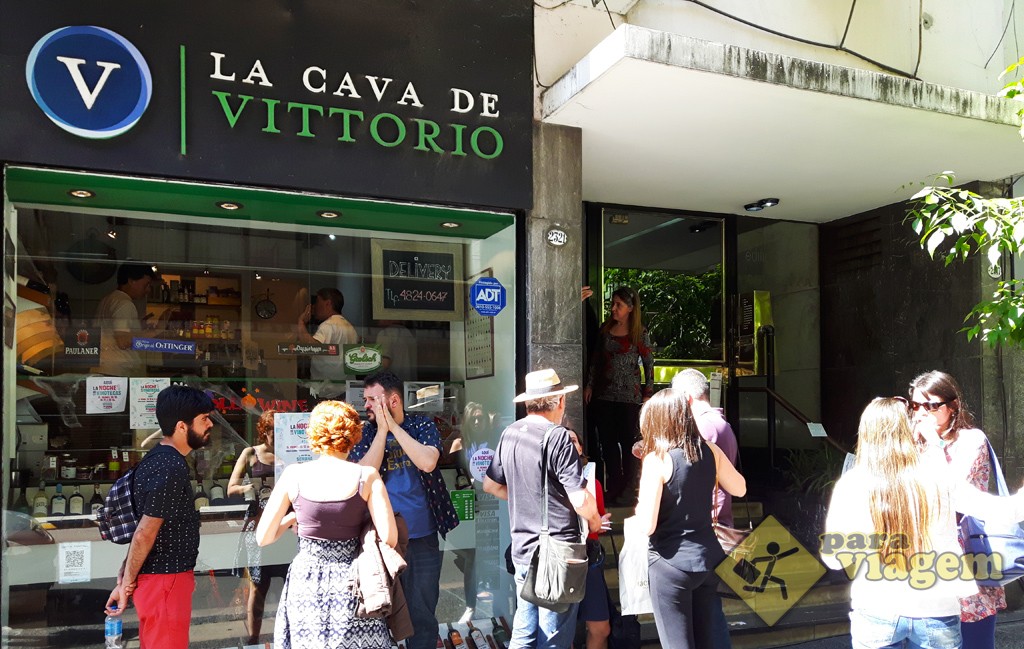 Blogueiros Chegando em La Cava de Vittorio