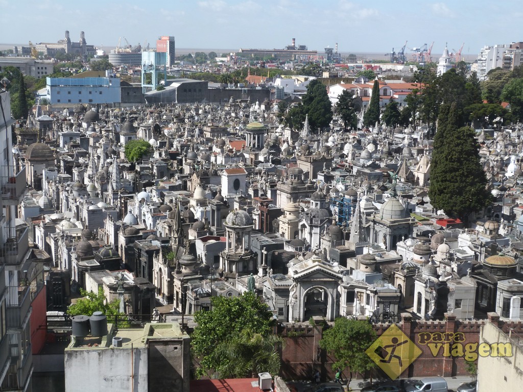 Vista do Cemitério da Recoleta