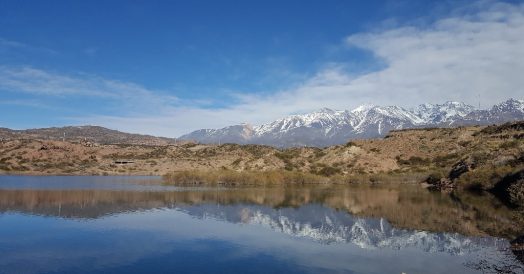 Represa de Potrerillos em Mendoza