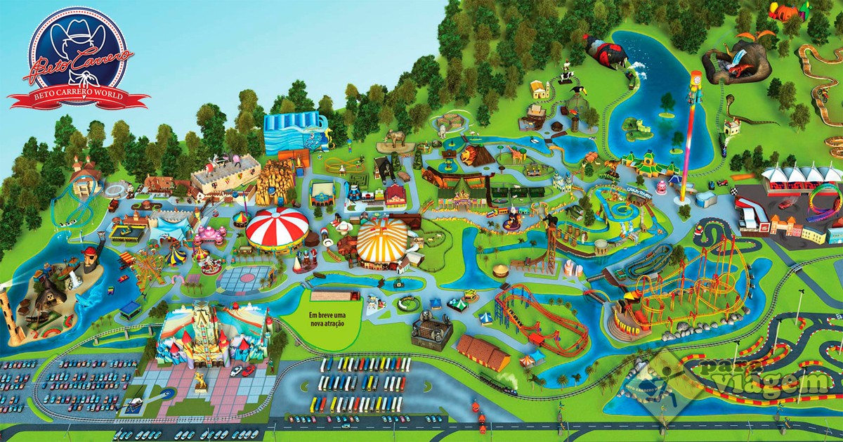 Mapa Do Beto Carrero World Para Viagem Mapa Do Beto Carrero World Para Viagem
