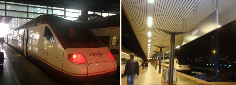 Trens da Renfe, a empresa que administra o serviço ferroviário na Espanha