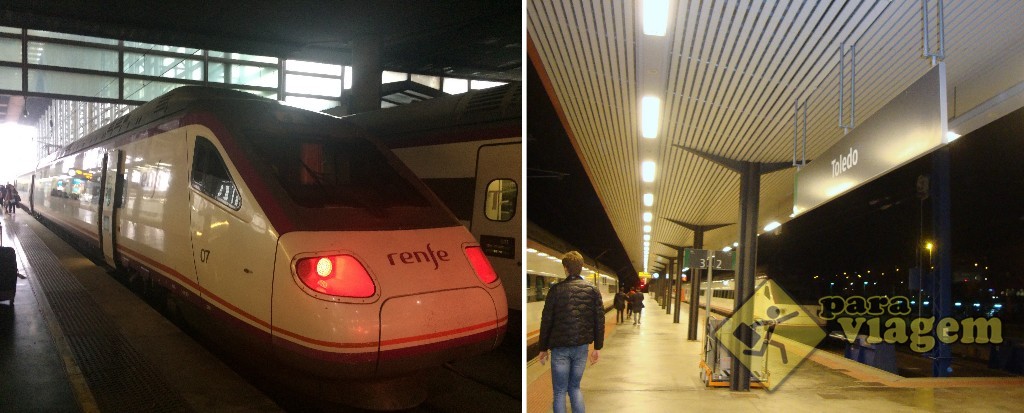 Trens da Renfe, a empresa que administra o serviço ferroviário na Espanha