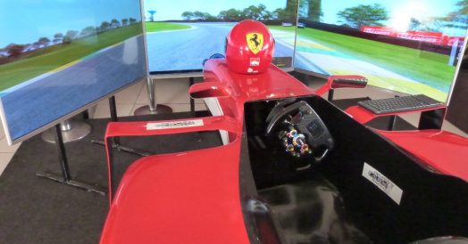 Simulador Fórmula 1 do Super Carros