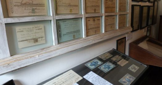 Documentos Históricos no Museu do Lippi