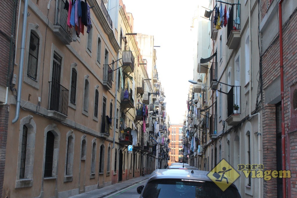 O pitoresco bairro de Barceloneta