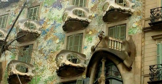 sacadas peculiares da Casa Batlló