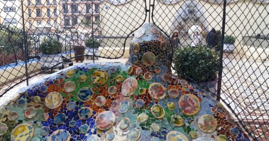 Varanda de um dos apartamentos da Casa Batlló