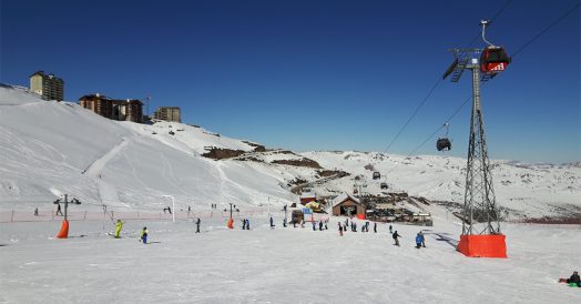 Estação de Esqui no Valle Nevado