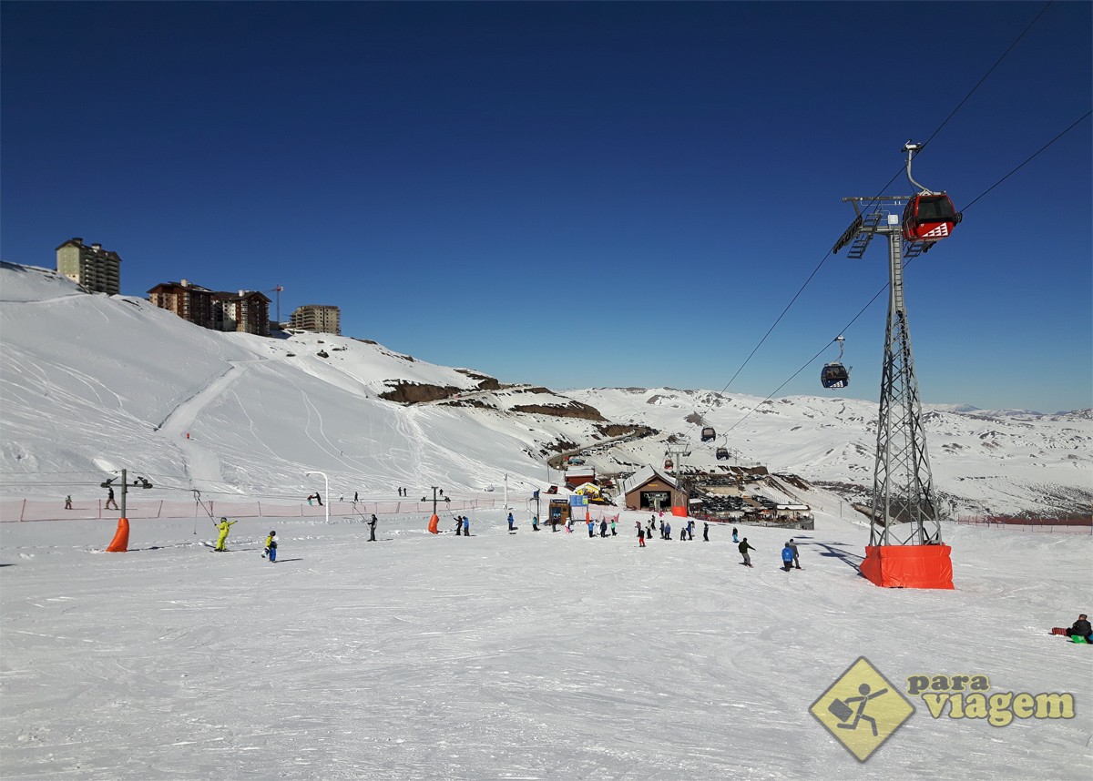 Estação de Esqui no Valle Nevado