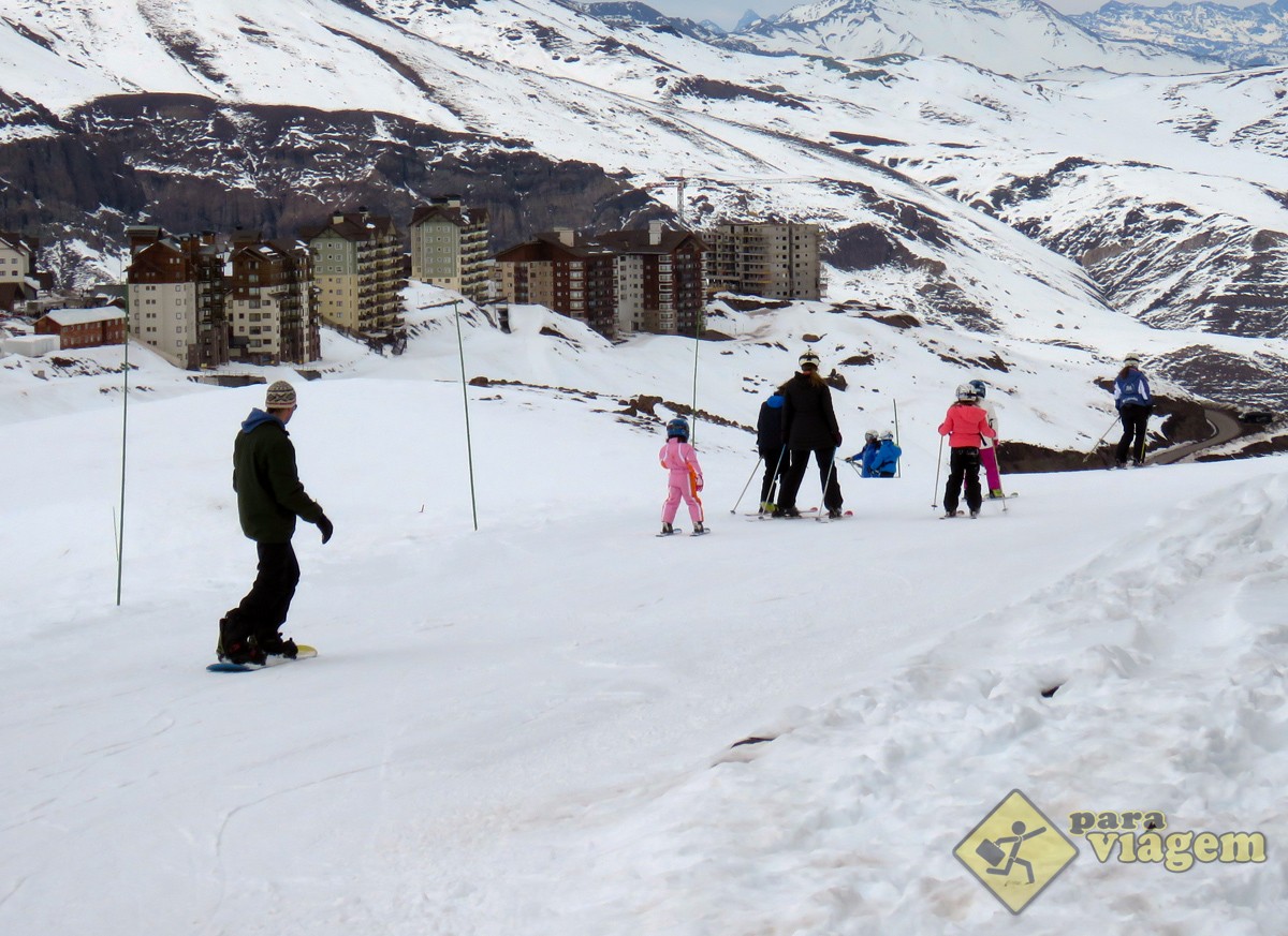 Snowboard e Esqui no Valle Nevado