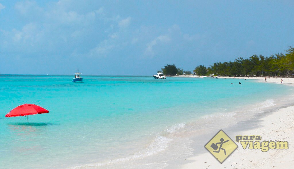 Paradise Beach em Bimini nas Bahamas