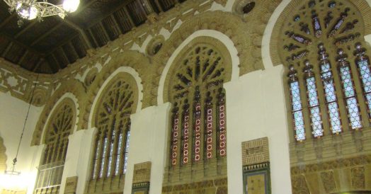 O interior da estação de Toledo
