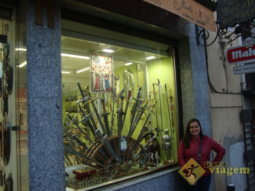 As famosas espadas de Toledo