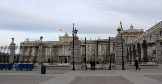 Portão do Palácio Real de Madri