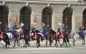 Troca da Guarda no Palácio Real de Madri