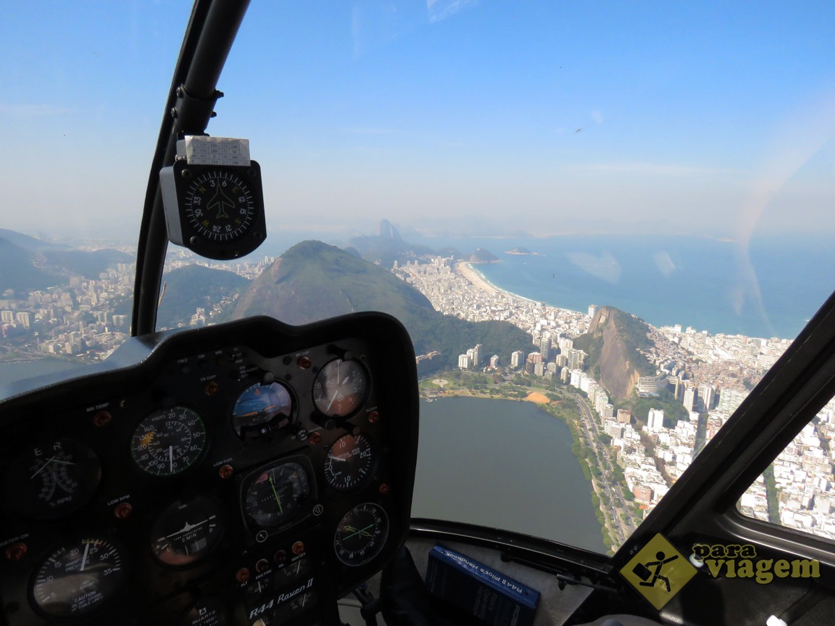 Voo de Helicóptero pelo Rio de Janeiro
