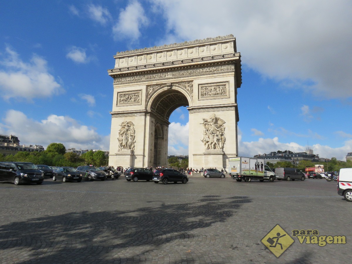 Arco do Triunfo em Paris