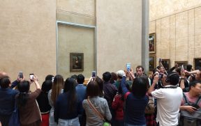 Mona Lisa no Museu do Louvre