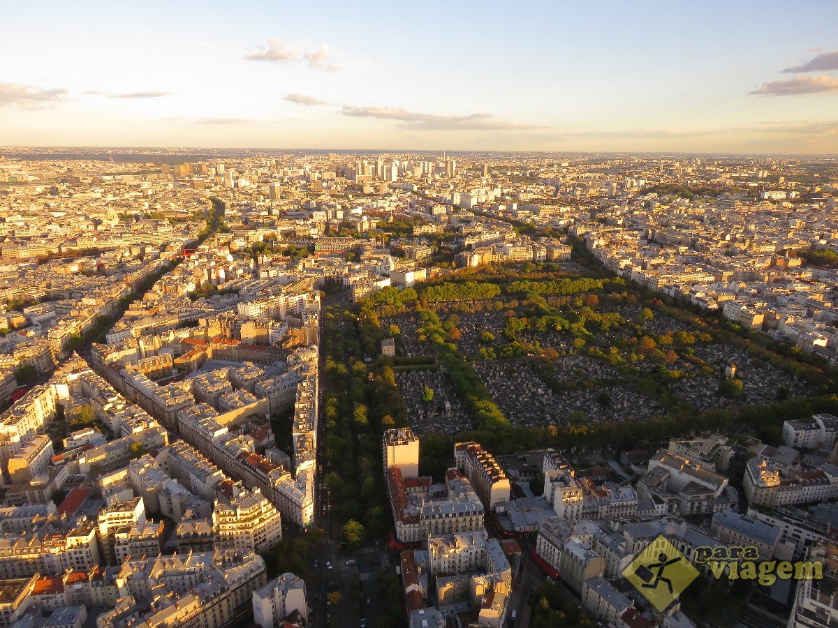 Cidade de Paris vista da Torre Montparnasse