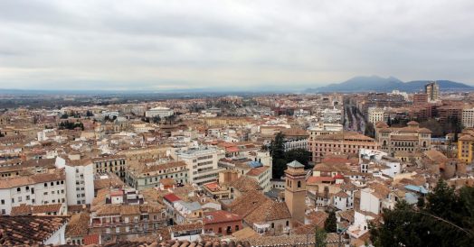 Vista de Granada do Mirador de la Lona