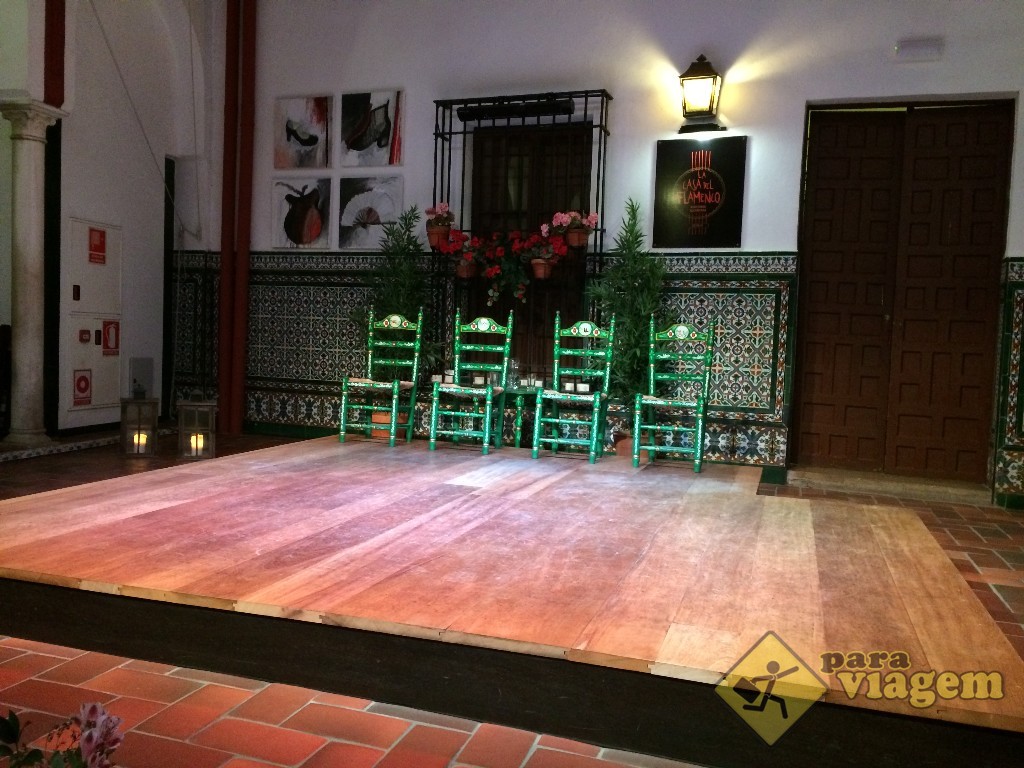No La Casa del Flamenco – Auditório Alcântara, ficamos pertinho do palco