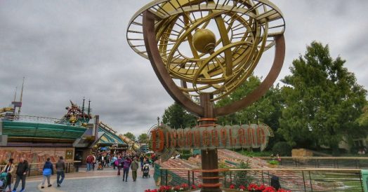 Área Discoveryland na Disneyland Paris