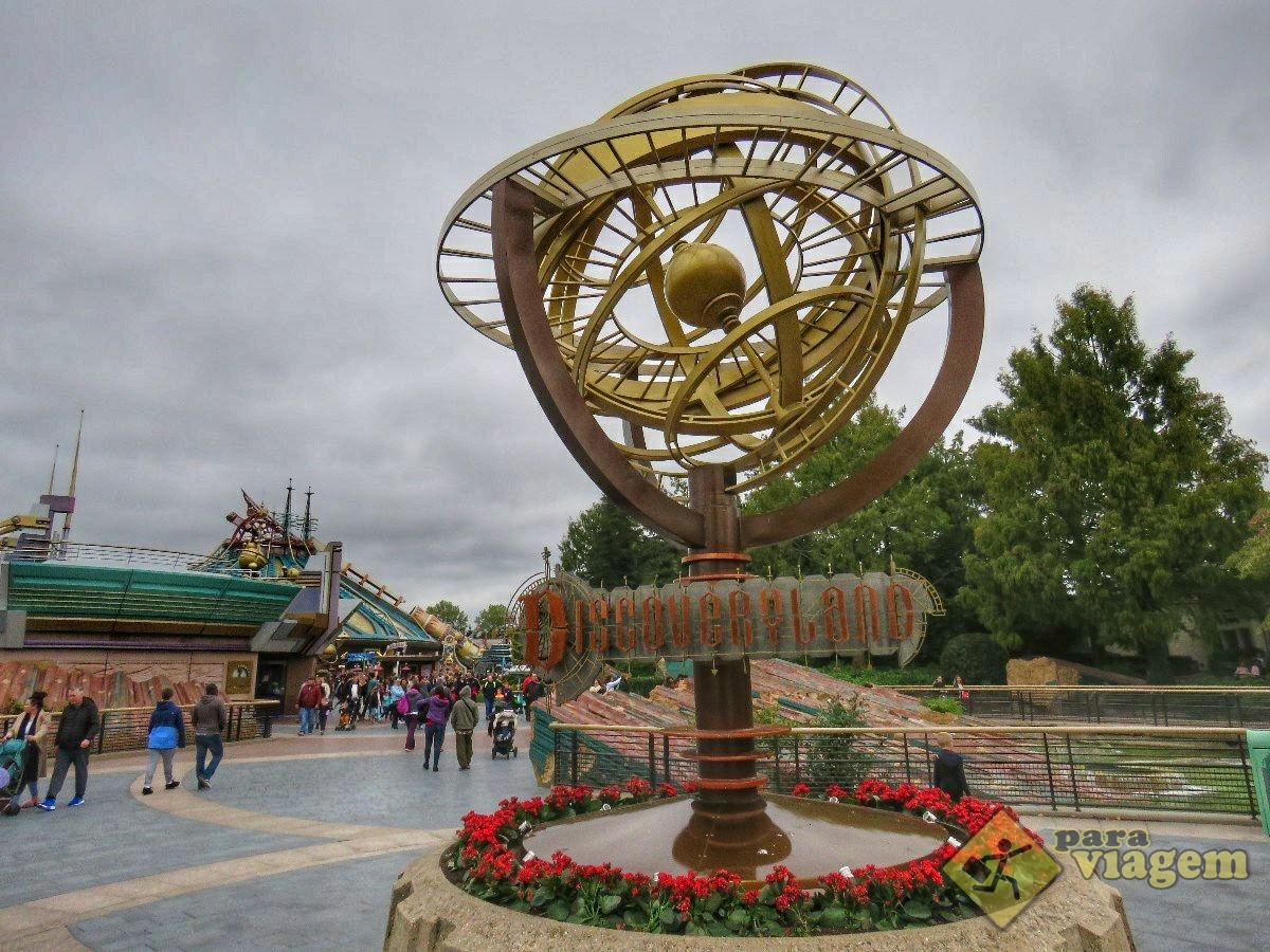 Área Discoveryland na Disneyland Paris