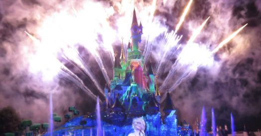 Fogos do Show Disney Illuminations