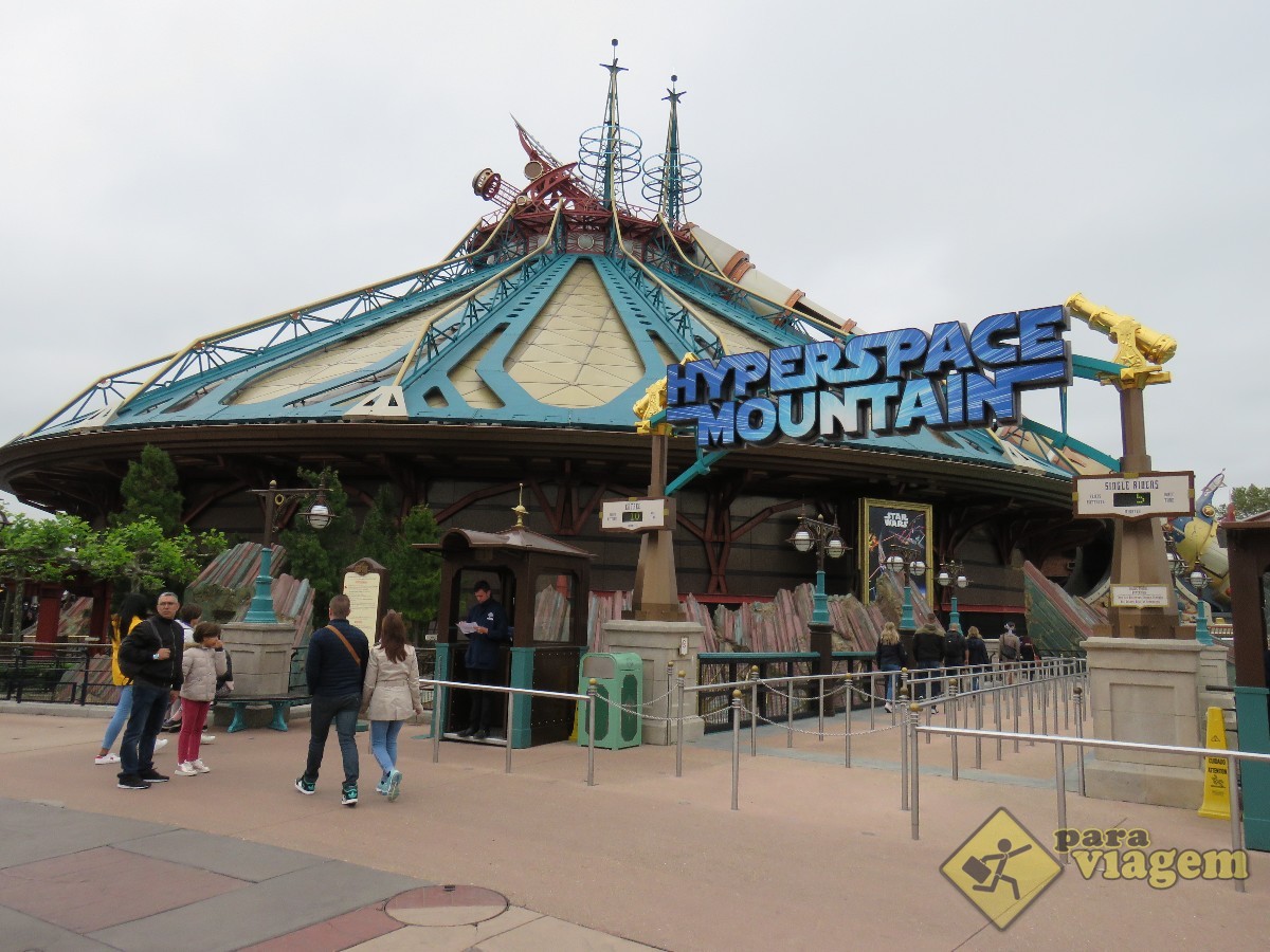 Entrada da Hyperspace Mountain da Disneyland Paris