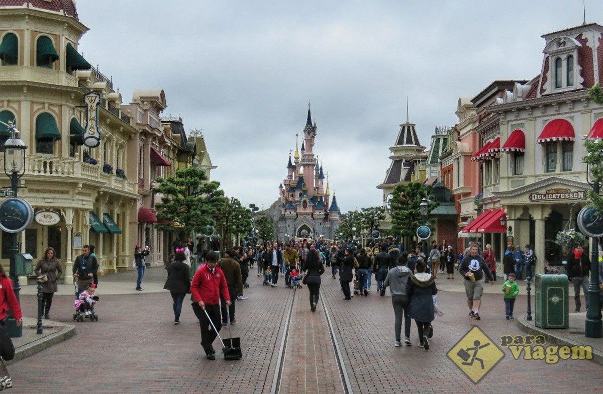 Main Street na Disneyland de Paris