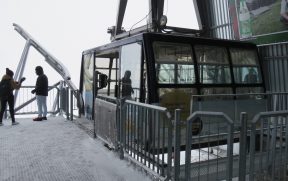 Teleférico que Leva ao Topo do Zugspitze