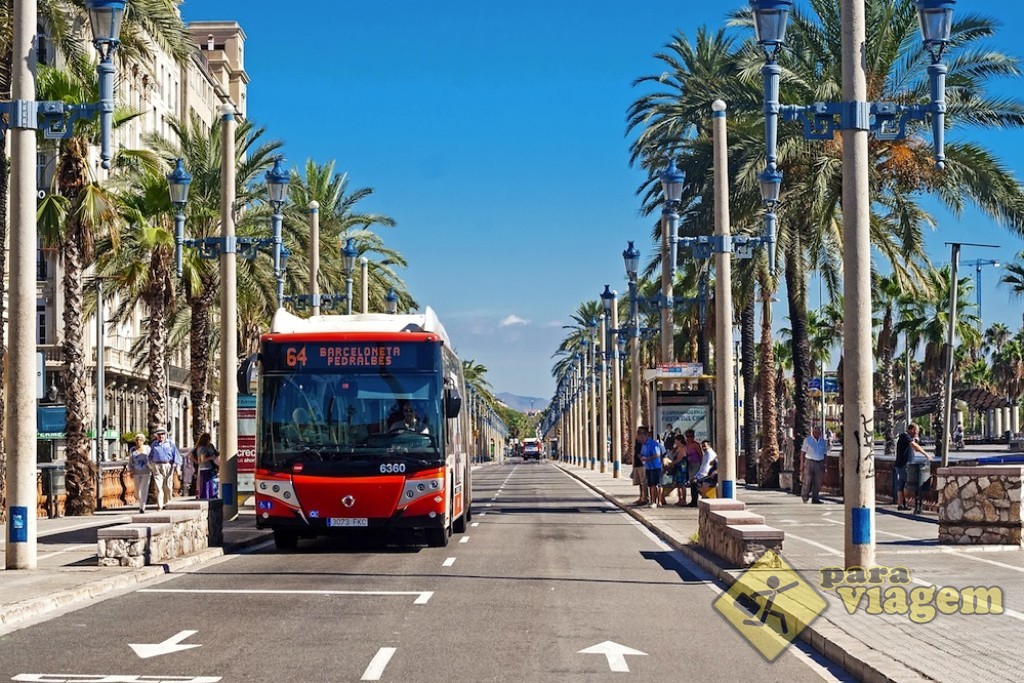 Ônibus em Barcelona