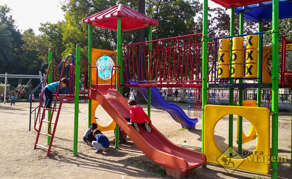 Área Infantil no Parque Quinta Normal