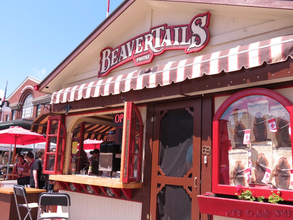No Canadá "inglês" chama "BeaverTails"