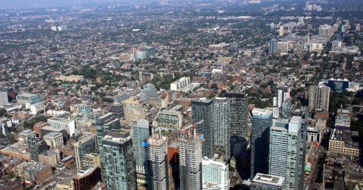 Vista de Toronto a partir do LookOut Level