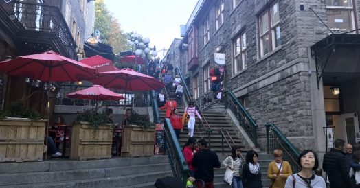 Escalier Casse-Cou em Quebec
