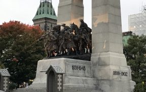 Detalhe do National War Memorial