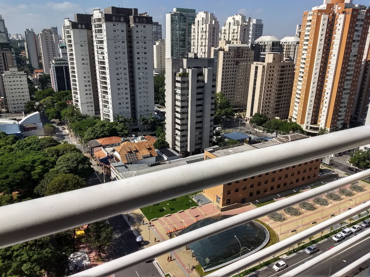 Vista da Varanda no Comfort Ibirapuera