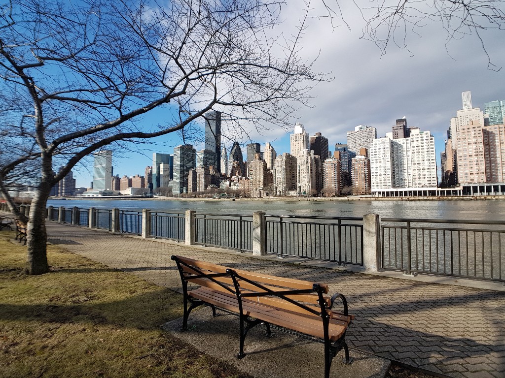 Manhattan vista da Roosevelt Island