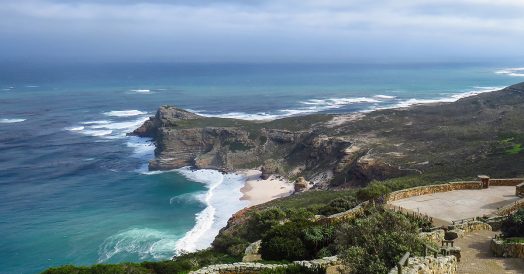 Cabo da Boa Esperança na África do Sul
