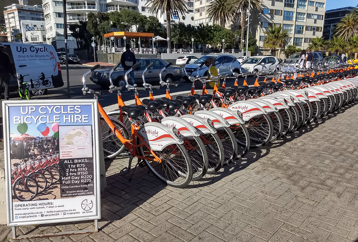 Up Cycle: estação de Sea Point