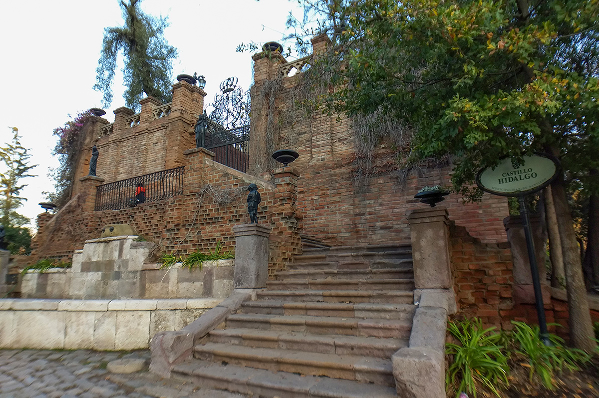 Castillo Hidalgo no Cerro Santa Lucia