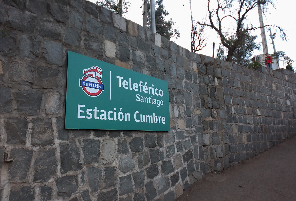 Teleférico de Santiago: Estação Cumbre