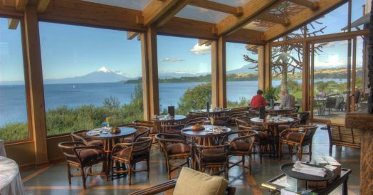 Restaurante do Hotel Cumbres e Vulcão Osorno