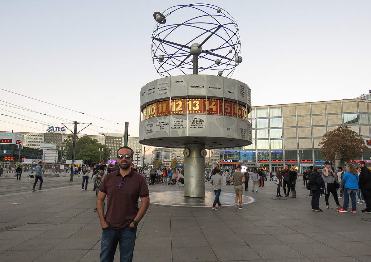 World Time Clock em Berlim