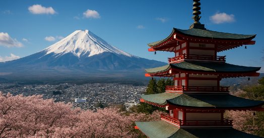 Monte Fuji no Japão